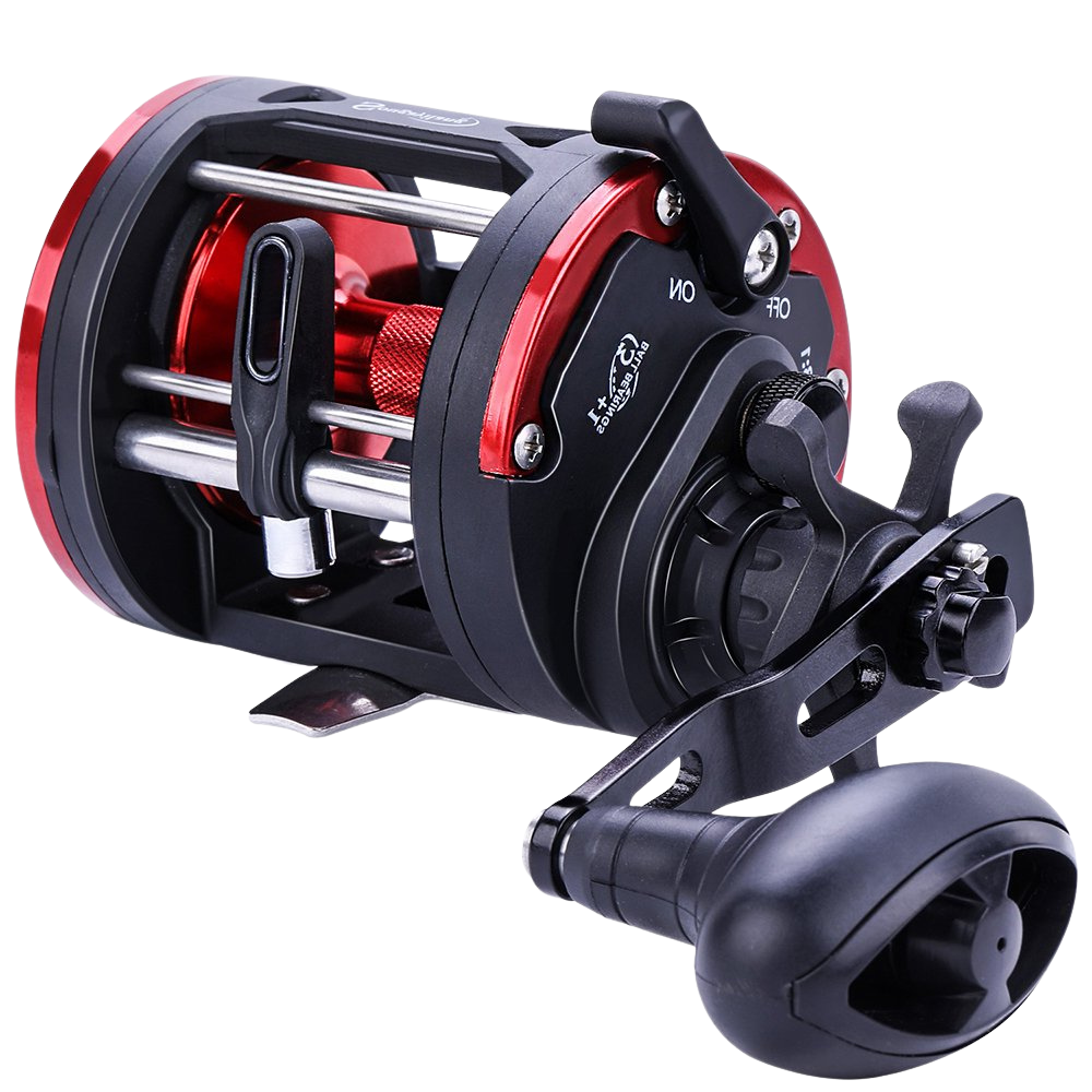 Carretilha Perfil Alto DTR3000 - 25KG de DRAG - 3+1 Rolamentos - Recolhimento 3.8:1