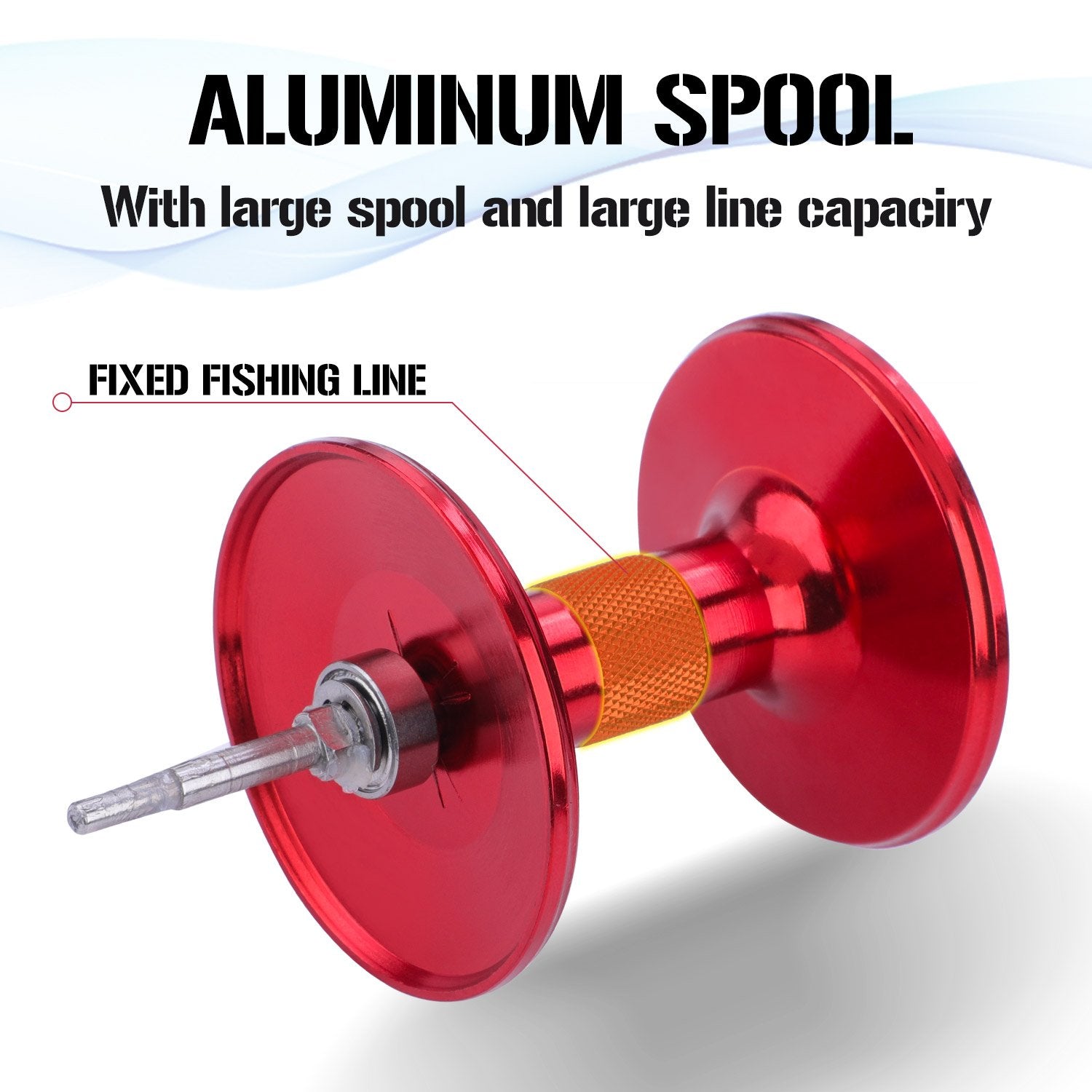 Carretilha Perfil Alto DTR3000 - 25KG de DRAG - 3+1 Rolamentos - Recolhimento 3.8:1