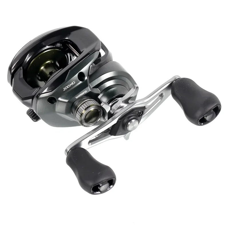 Carretilha SHIMANO CURADO M 200HG/201HG - 5.5KG Drag - 6+1 Rolamentos - Recolhimento 7.4:1