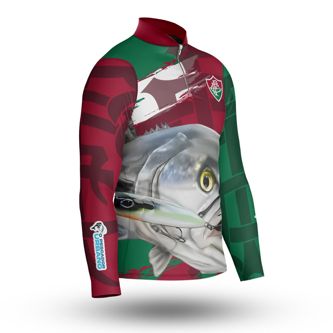 Camisa de Pesca - Fluminense Anchova Proteção Uv50+ - O Pescador Urbano