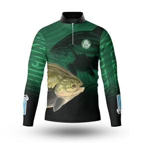 Camisa de Pesca - Palmeiras Tambaqui Proteção Uv50+ - O Pescador Urbano