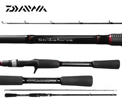 Vara Daiwa Strikeforce para Carretilha - 1,68m/1,83m - 12 - 25lbs - Média Rápida - O Pescador Urbanovara de pesca