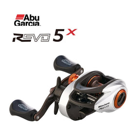 Carretilha Abu Garcia REVO5 X HS - 9.1kg Drag - 7+1 Rolamentos - Recolhimento 7.3:1 - O Pescador UrbanoCarretilha