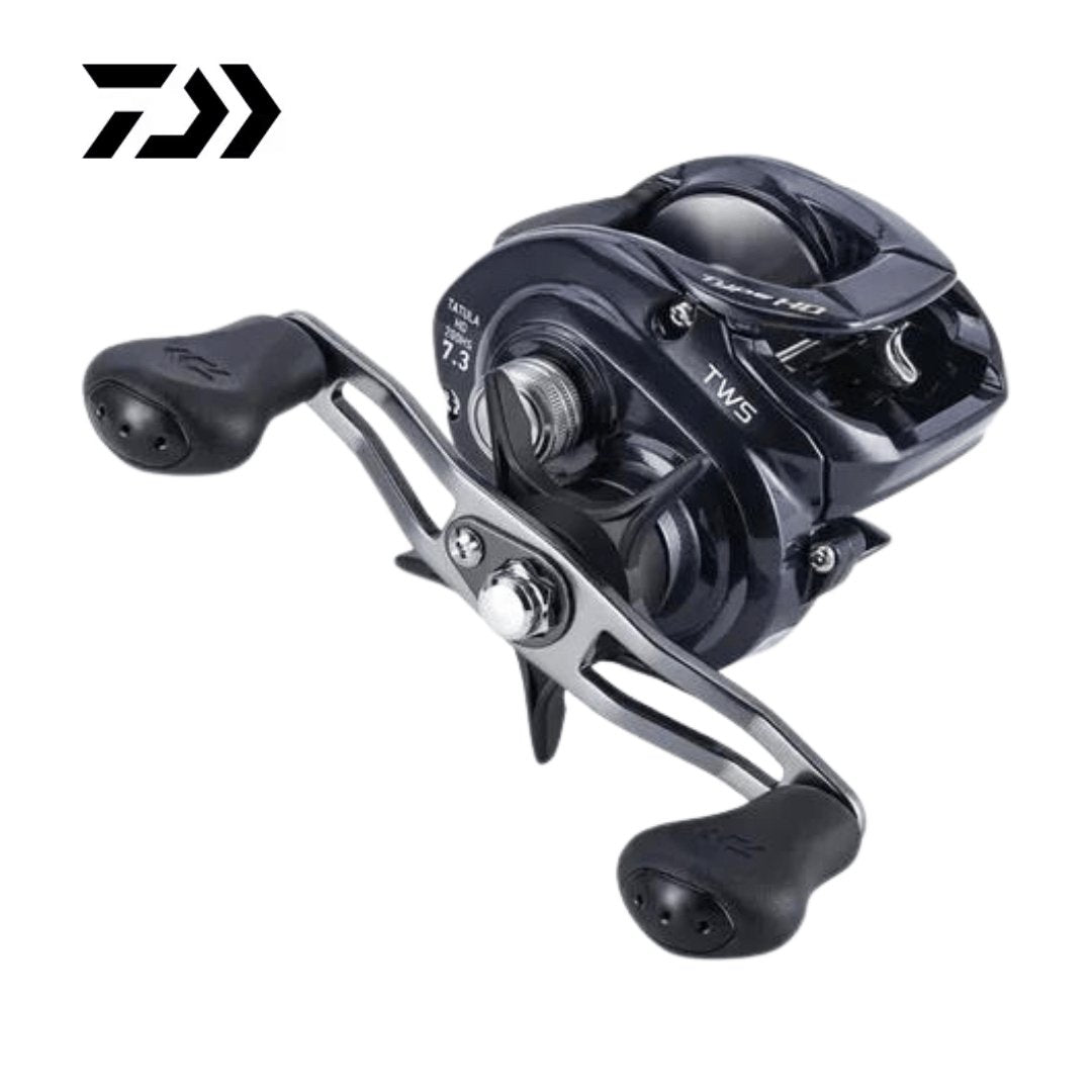 Carretilha DAIWA TYPE-HD 200HS/L - 6kg Drag - 7+1 Rolamentos - Recolhimento 7.3:1 - O Pescador UrbanoCarretilha