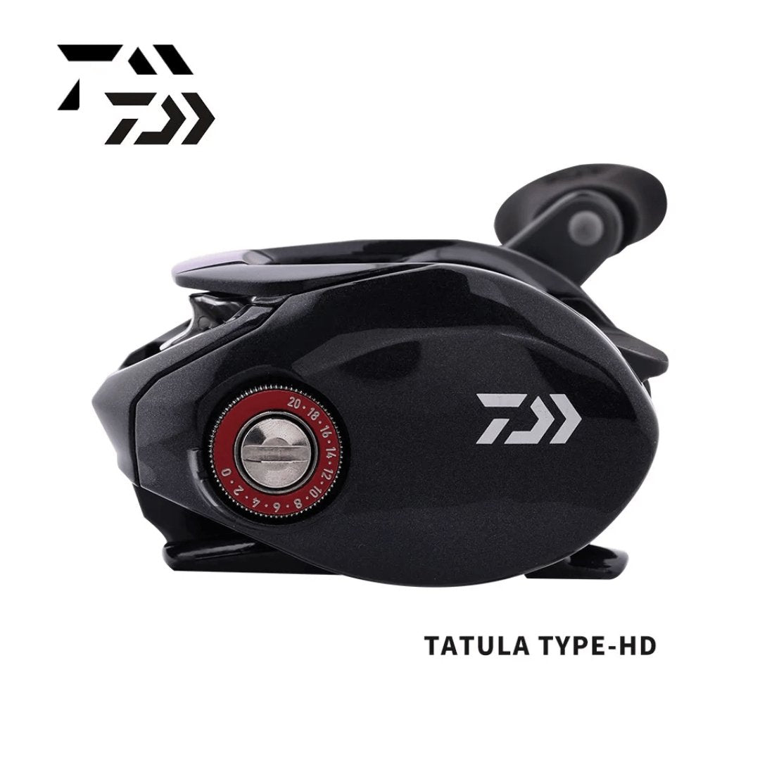 Carretilha DAIWA TYPE-HD 200HS/L - 6kg Drag - 7+1 Rolamentos - Recolhimento 7.3:1 - O Pescador UrbanoCarretilha