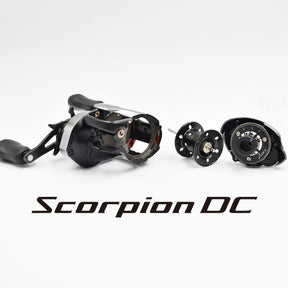 Carretilha SHIMANO SCORPION DC 150XG/151XG - 5.5Kg Drag - 7+1 Rolamentos - Recolhimento 8.5:1 - O Pescador UrbanoCarretilha