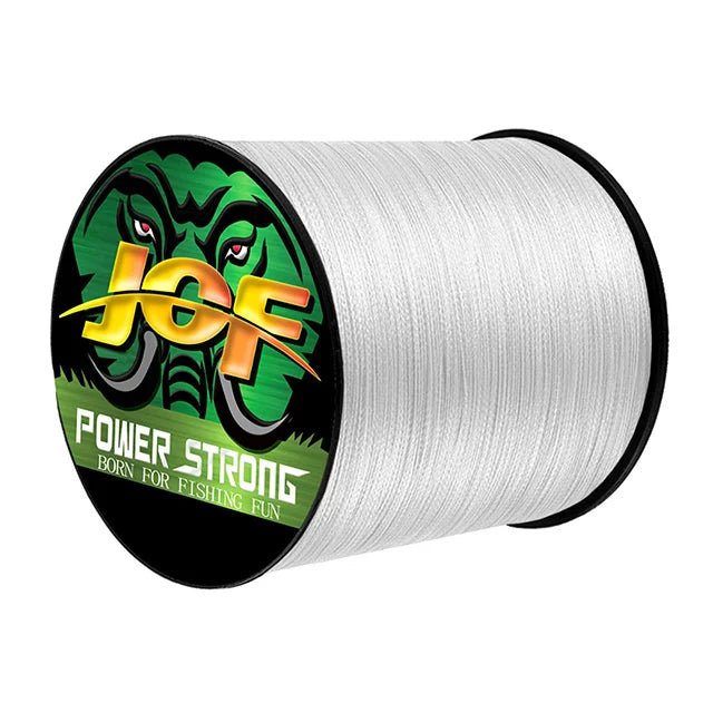 Linha Multifilamento JOF POWER STRONG 4X PE - 300m - 20 a 85lb - Várias Cores - O Pescador UrbanoLinha