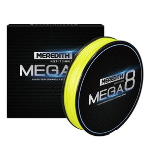 Linha Multifilamento Meredith Mega 8 Tranças 150M - O Pescador Urbano