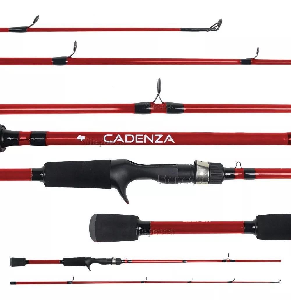 Vara Cadenza Albatroz Carbono 18lbs ação Rápida - 1.68m - O Pescador Urbano