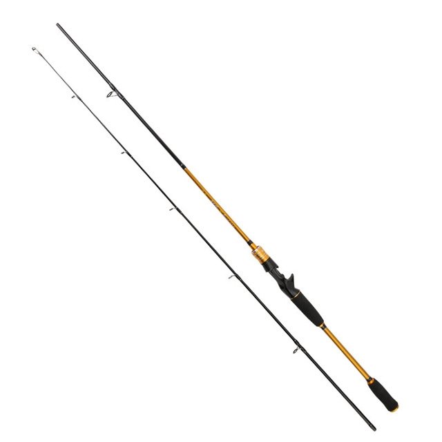 Vara GHOTDA Carbono ultraleve Black/Gold. 1.8m - 10 a 20 Lbs - Ação rápida - O Pescador Urbano