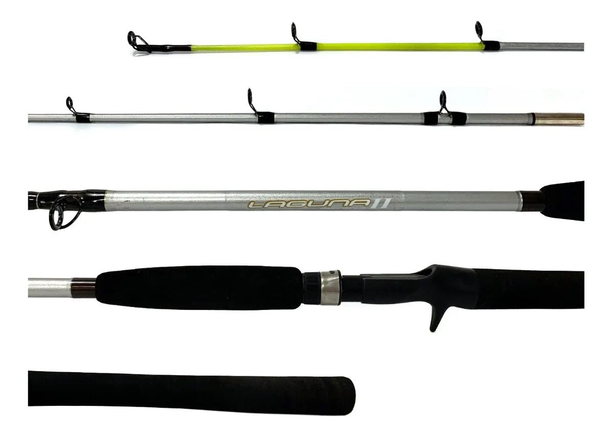 Vara Marine 2 partes LAGUNA II- 1,83M 15-30LB p/ carretilha - O Pescador Urbanovara de pesca